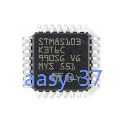 1PCS NEW STM8S103K3T6C LQFP32 Mcu St STM8S STM8S103 LQFP-32 - Image 1 of 2