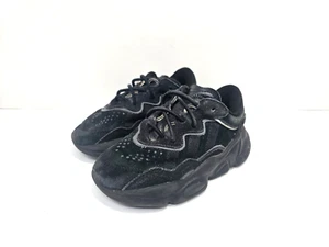 Adidas Ozweego Trainers Shoes Infant Toddler Size 8K Black - Picture 1 of 10