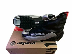 Alpina Ski Boots men's size 10 US NNN Cross Country Ski Boots Pair Men US10 New - Picture 1 of 3