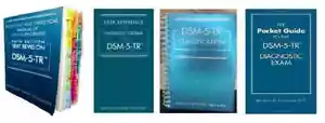 DSM-5-TR + tab + desk reference + classification + pocket guide book set PB... - Foto 1 di 5
