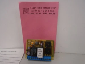 POCONO MOUNTAIN LINES 5 AMP STATION STOP AC OR DC 2 OR 3 RAIL #TSR5 NEW IN PKG - Picture 1 of 4