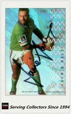 1996 Dynamic Rugby League Signature Gold Acetate Signature Card-W7 Laurie daley