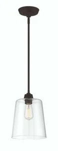 Trade Winds Lighting TW90086-MBK Templeton Pendant Light in Matte Black - Picture 1 of 1
