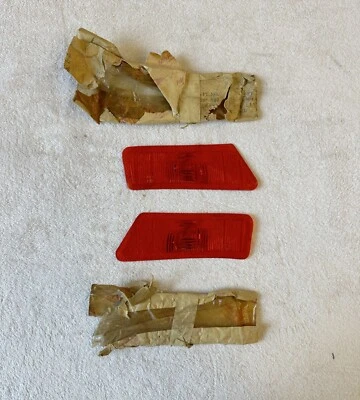 NOS MoPar 1961 Dodge Dart Pioneer Seneca Phoenix Inner Taillight Lenses PAIR 61 - Image 1 of 4