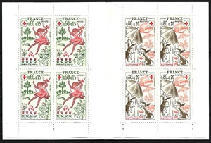 Frankreich - Rotes Kreuz Markenheftchen postfrisch 1975 Mi. 1942-1943 - Bild 1 von 2