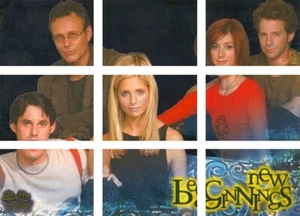Buffy Season 4 "NEW BEGINNINGS" Inkworks Un-Cut Trading Card Sheet #246/500 - Bild 1 von 4