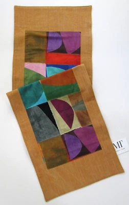 Mabel's Table Santa Fe Artisinal Table Linens Table Runner NWT 36" - Image 1 of 4