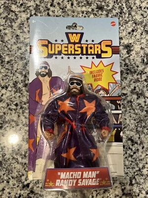 MATTEL WWE SUPERSTARS SERIES 4 "MACHO MAN" RANDY SAVAGE FIGURE EXCLUSIVE NIP - Image 1 of 4