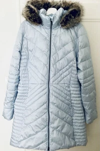 Lands End Damen Parka Eisblau Gr. XL Neuwertiger Zustand - Bild 1 von 10