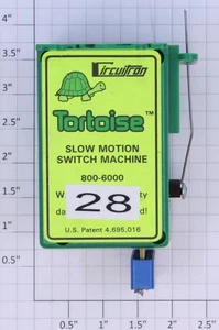 Circuitron 800-6000X Tortoise Slow Motion Switch Machine with Blue Connector - Picture 1 of 2