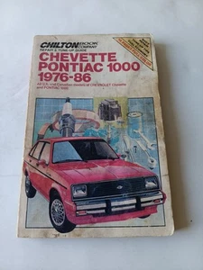 Chevette Pontiac 1000 Manual 1976-1986 - Picture 1 of 5