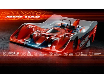 XRAY RX8 2026 1/8 Nitro On-Road Car XRA340010  - Bild 1 von 4