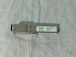 Cisco Meraki - MA-SFP-1GB-TX - 1000BASE-T RJ-45 SFP émetteur-récepteur cuivre 100 m - Photo 1/5