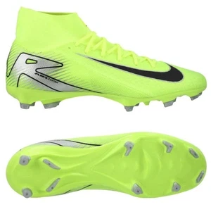 Botines de fútbol Nike Zoom Mercurial Superfly Academy FG Volt FQ1456-700 para hombre 10 - Imagen 1 de 8