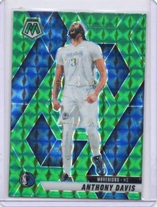 2024-25 Panini Mosaic - Anthony Davis #118 Green Mosaic Prizm Dallas Mavericks - Foto 1 di 2