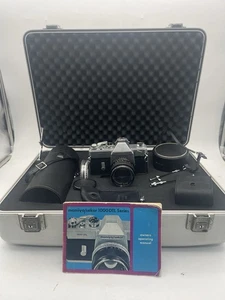Mamiya Sekor 1000 DTL 35mm SLR Film Camera W/Hard Case & 2 Lens - Picture 1 of 7