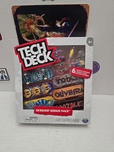 Spin Master TECH DECK Sk8shop Bonus Pack - 6 Count, Assorted - Picture 1 of 2