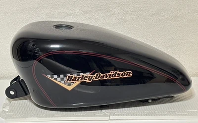 Harley Davidson Original Tanque de Gas Sportster ~ 2003 03 XL1200 XL883 Negro Foto 1 de 4