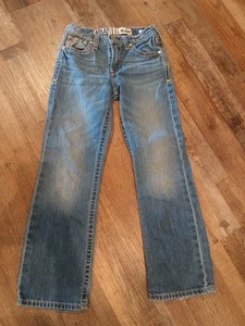 Ariat B4 Relaxed Mädchen 10 Jeans etwas Distress am Absatz Rodeo Cowgirl - Bild 1 von 7
