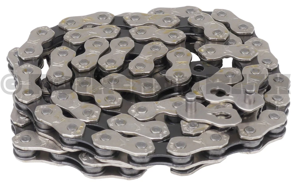 Cadena de bicicleta BMX Kool KMC K1 ESTRECHA (anteriormente K810) 1/2" X 3/32" 112L NÍQUEL Foto 1 de 1