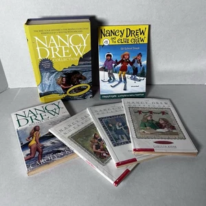 6 Nancy Drew Books Carolyn Keene (HC & SC) Mystery: Scholastic - Picture 1 of 24