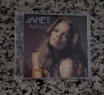 VERY RARE Advance Promo CD Janet Jackson WITH U  3 Tracks - Image 1 of 4