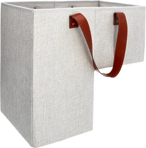 Stair Baskets for Carpeted and Wooden Stairs – 16”L X 10”W X 16”H Foldable Stair - Picture 1 of 6