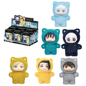 EAKI Jujutsu Kaisen Cat Ear Plushie Series Blind Box Authentic New Gift - Picture 1 of 4