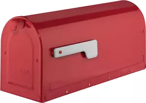 ARCHITECTURAL MAILBOXES 7600R MB1 Mailbox, Medium, Red - Picture 1 of 12