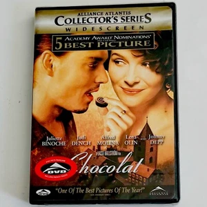 CHOCOLAT DVD Collector Series Widescreen (2000) English, French NEW Johnny Depp - Picture 1 of 2
