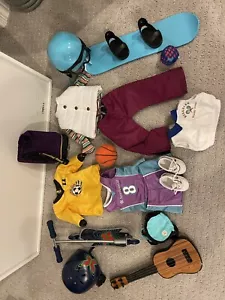 Lote de ropa deportiva rara de muñeca American Girl - Imagen 1 de 6