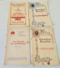 4 x Theatre Programmes. from the 30s.   Free Uk Postage