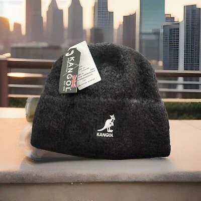 GORRA CALAVERA KANGOL FURGORA INVIERNO GORRO PELUDO SOMBRERO NEGRO/NEGRO PARA HOMBRE TALLA ÚNICA Foto 1 de 4