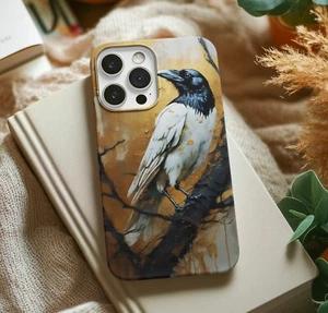 Crow Phone Case - Tough Phone Cases for Bird Lovers, iPhone Case, Samsung Case - Picture 1 of 38