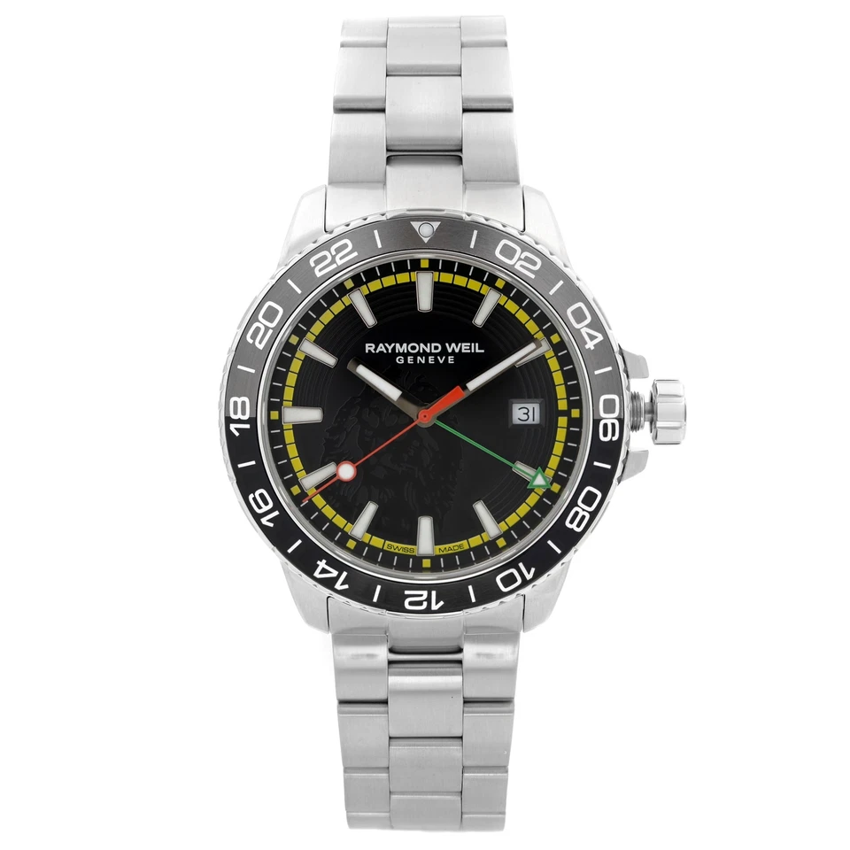 Reloj para hombre Raymond Weil Tango Bob Marley edición acero esfera negra 8280-ST1-BMY18 Foto 1 de 1