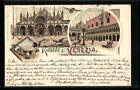 Lithographie Venezia, San Marco, Palazzo del Doge 1896 
