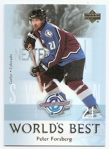 04/05 UPPER DECK WORLD'S BEST Hockey (#WB1-WB30) U-Pick From List
