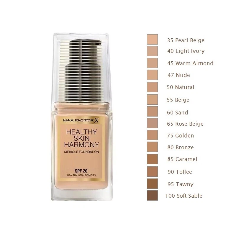 Max Factor Healthy Skin Harmony Miracle Foundation - Image 1 of 1