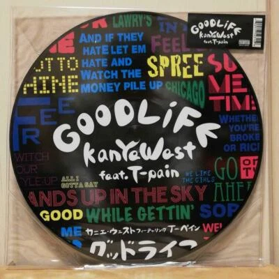 Kanye West feat. T-Pain / Good Life 12" Vinyl Picture Disc YE Roc-A-Fella Record - Image 1 of 4