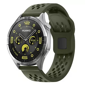 Watch Band Silicone Sport Strap Breathable For Samsung Galaxy Watch 7 6 5 4 FE - Picture 1 of 24