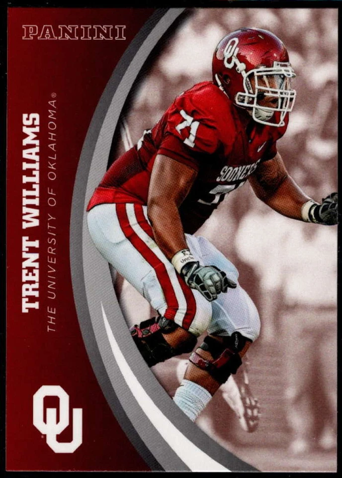 2016 Panini Oklahoma Sooners #31 Trent Williams Football Card NM-MT 49ers 23561 - Image 1 of 1