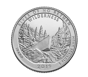 2019-S Clad Proof "River of No Return" Park Quarter - Picture 1 of 1