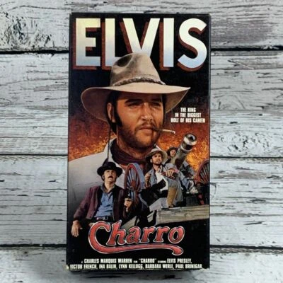 Elvis Presley in Charro! (1969) - Rare VHS Tape - Western Classic - NTSC - Image 1 of 4