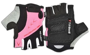 Sport Radfahren Fahrrad Fahren Finger weniger Palm Gel gepolstert Damen Handschuhe - Bild 1 von 3