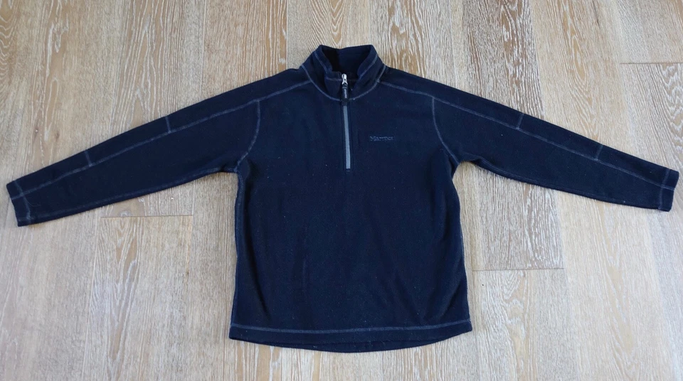 Marmot Kids Boys Fleece Base Layer Top in Black Size XL GUC - Image 1 of 4