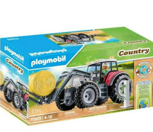 Playmobil Country Großer Traktor 71305 Neu & OVP Bauernhof Bauer Strohballen