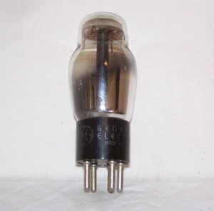 GE General Electric Type 27 tube,tested great!,ST,antique radio triode - Picture 1 of 4