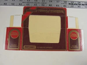 Vintage Matchbox Models of Yesteryear Y-23 1922 AEC Omnibus BOX ONLY BIS - Picture 1 of 10