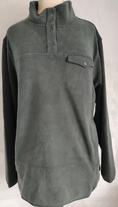 WOMEN 32 DEGREES HEAT BASIL GREEN SNAP BUTTON PULLOVER SWEATER SIZE 2X NwT - Picture 1 of 6