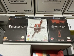 Resident Evil 1, Zero & 4 Game Cube - Bild 1 von 8